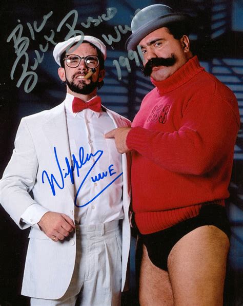 Big Bully Busick & Harvey Wippleman signed 8x10 Photo – Signed By ...