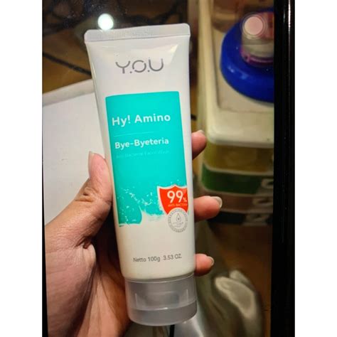 Jual You Hy Amino Facial Wash Oil Control Hydrating Brightening