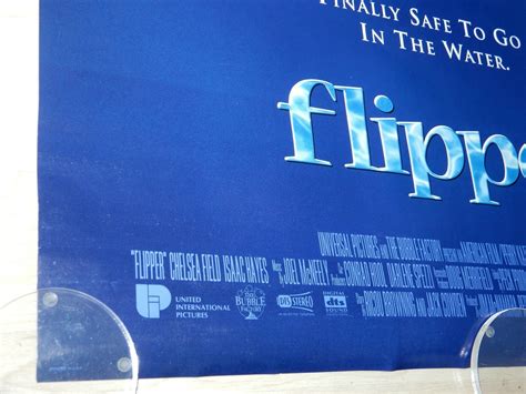 ORIGINAL MOVIE POSTER FLIPPER 1996 UNFOLDED DS ONE SHEET PAUL HOGAN ...