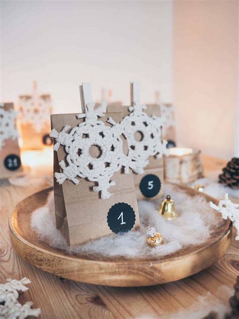 DIY Adventskalender Mit Makramee Schneeflocke Selber Machen Yeah