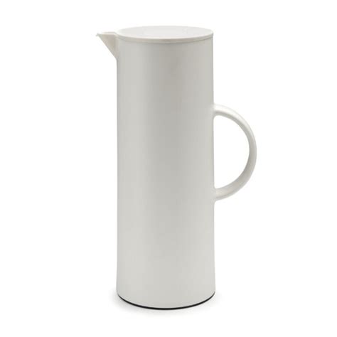 Thermo Flask With Glass Inner L White Core Catering