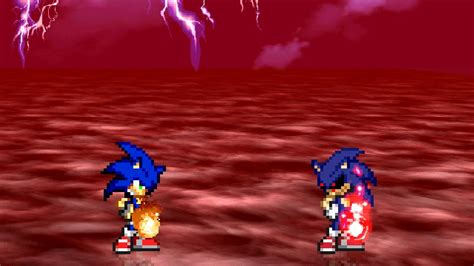 Mugen The Evil Awakens Exslayer Vs Sonic Ai Battle My New Channel