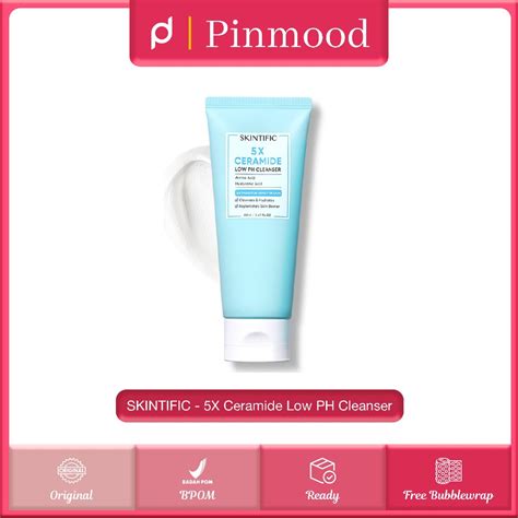 Jual SKINTIFIC 5X CERAMIDE LOW PH CLEANSER 80 Ml Facial Wash