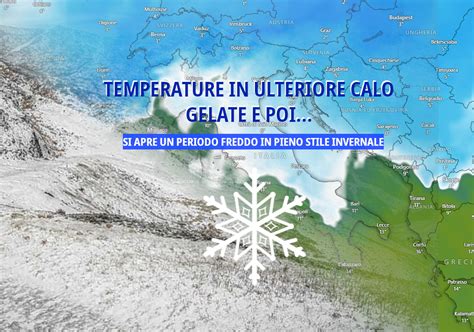 Freddo A Piu Riprese Gelate In Arrivo Meteo Toscana Inverno