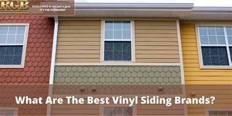 What Are The Best Vinyl Siding Brands? | RGB Construction