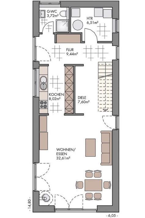 Stadtvilla Eco System Haus Hausbaudirekt De Haus Grundriss