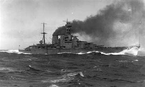 Hms Hood On Sea Trials In The Firth Of Clyde 1920 2585 × 1553 R