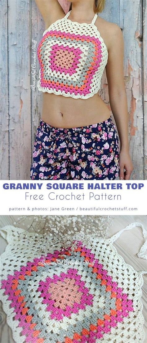 15 Absolutely The Best Crochet Halter Tops Free Patterns Artofit