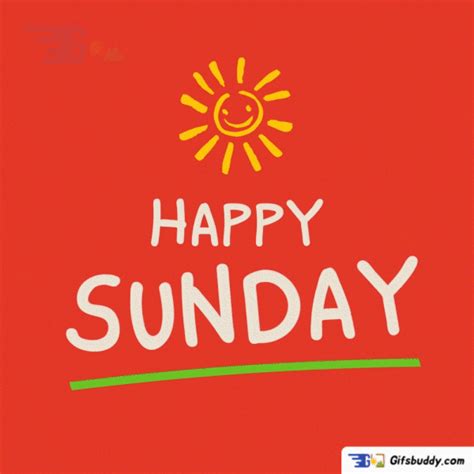 Animated Happy Sunday Gif – Gifsbuddy.com