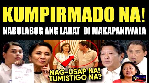 KAKAPASOK LANG NAGULAT ANG LAHAT VP SARA KUMILOS NA LENI NAG USAP NA