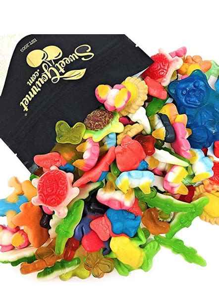 Sweetgourmet Day At The Zoo Gummi Candy Animals Gummy Candies Bulk