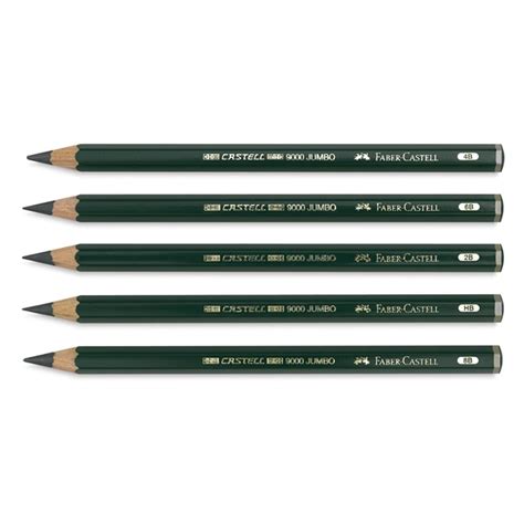 Lápis Grafite Jumbo Faber Castell Castell Jumbo 9000 4B 119304 Faber