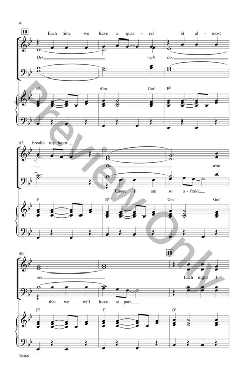 Teenager In Love A Satb Arr Jay Althouse Jw Pepper Sheet Music