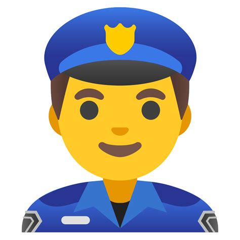 👮‍♂️ Agente De Policía Hombre Emoji