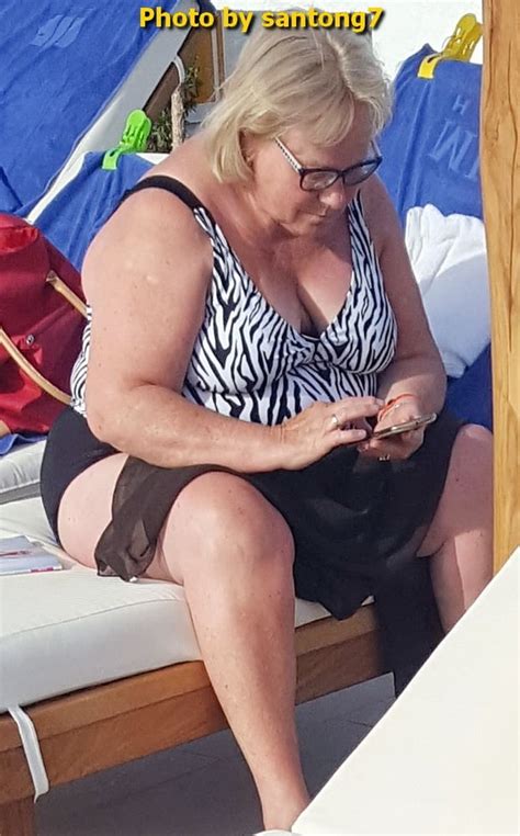 Candid Beach Ssbbw Bbw Mature Photo X Vid