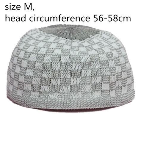 Кепка с черепом, высокое качество, Вязанная, Исламская, Kufi, топи ...