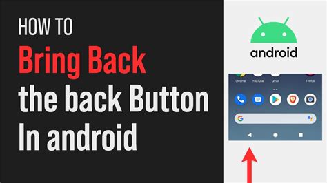 How To Enable The BACK Button On Your Android Phone