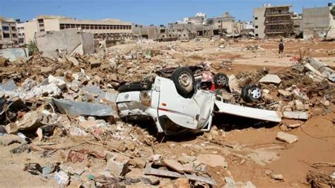 Satellite images show flood devastation that killed more than 11,000 in Libya