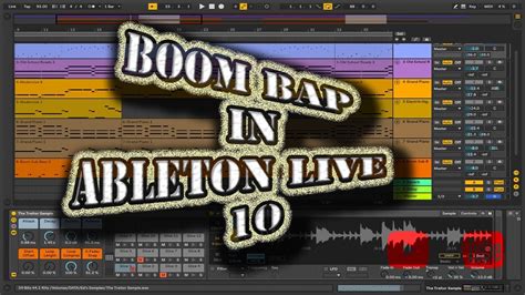 How To Make Boom Bap In Ableton Live Youtube