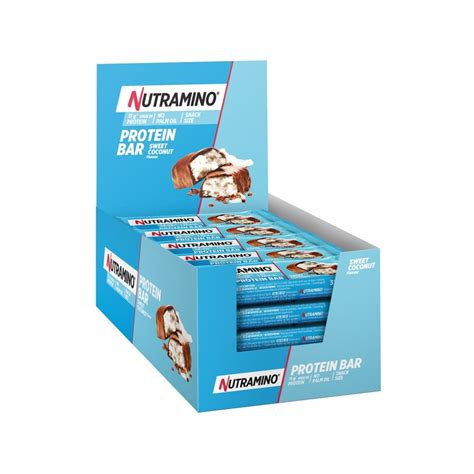 Nutramino Protein Bar Sweet Coconut 12 X 55 G JWare