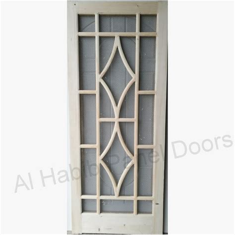 Imported Wood Wire Mesh Door Diamond Design Hpd573 Mesh Panel Doors