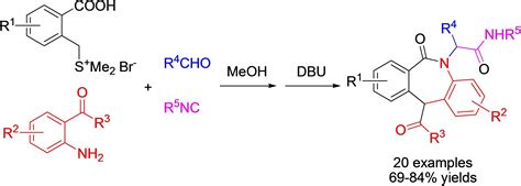 Synthesis Of Dibenzo B E Azepin H Ones Via A Sequential Ugi Cr