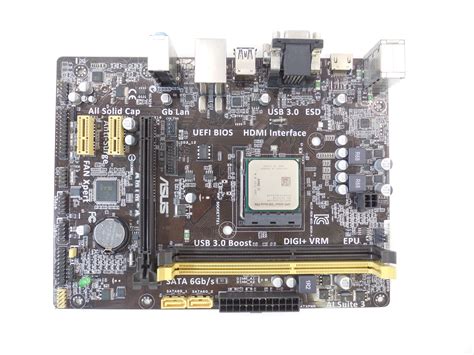 Материнская плата ASUS AM1M-A + AMD Athlon 5150