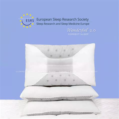 Ортопедическая подушка 50x70 см, Correct Sleep Wonderful 2.0_1_Белый с ...