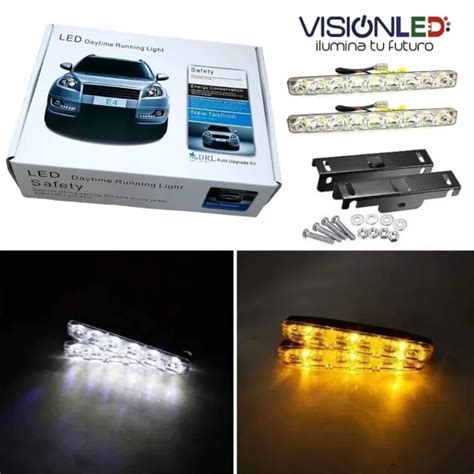 Luces Diurnas Con Direccionales Vision Led