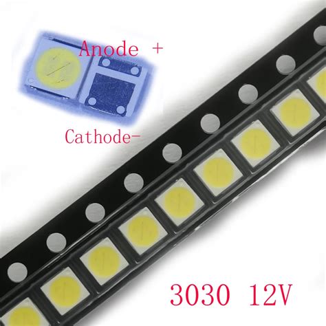 SMD LED 100 De 12V Chips Emisores De Alta Potencia Para Aplicaci N De