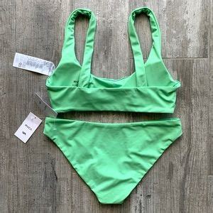 Rvca Swim Rvca Solid Tank Full Bikini Set Poshmark