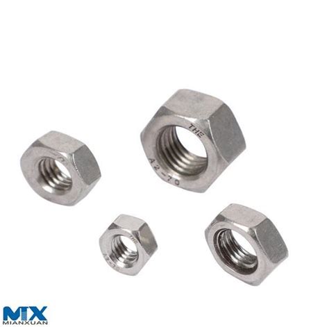 Stainless Steel Hex Heavy Nuts B B M