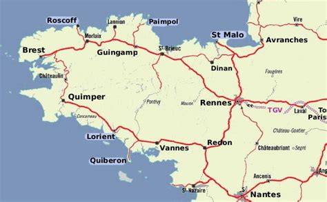 Brittany Region France Map - Bertha Roseanne