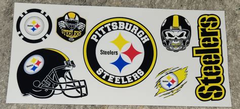 Uv Dtf Nfl Steelers Etsy