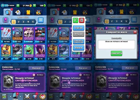 C Mo Compartir O Copiar Un Mazo En Clash Royale