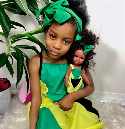 Matching Outfit Jamaican Doll - The TJCollectibles