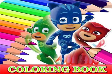 Coloring Book for PJ Masks | Play Now Online for Free