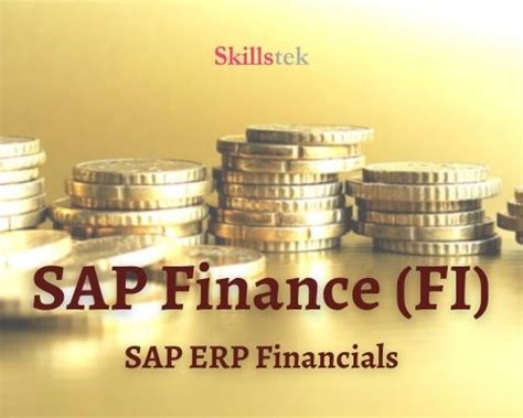 Sap Fi Finance A Guide To Sap Finance Module Skillstek