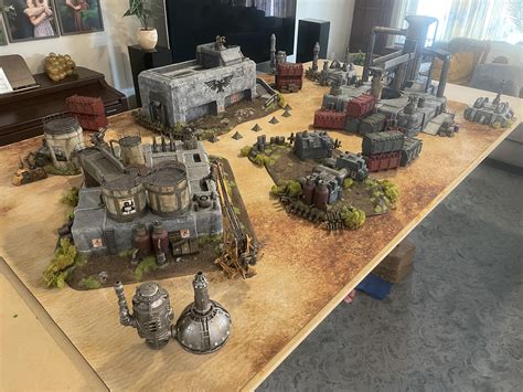 Our table for todays game. : r/Warhammer40k