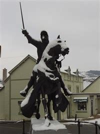 Owain Glyndwr Statue, Corwen, Wales - Statues of Historic Figures on ...