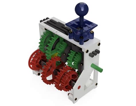 3d Printed Gearbox By Mijail Makaroff Pinshape