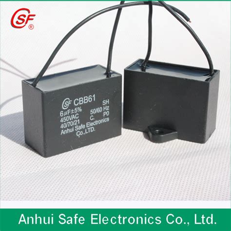 Cbb61 35UF 450VAC Sh Capacitor For Fan AC Motor Start China AC Motor