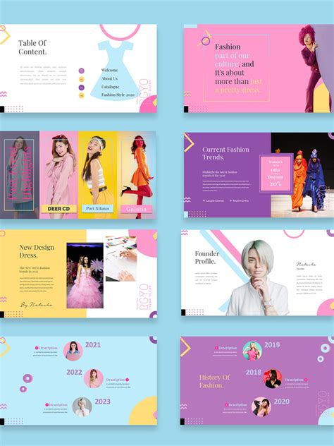 Fashion Show Powerpoint Template #354745 - TemplateMonster