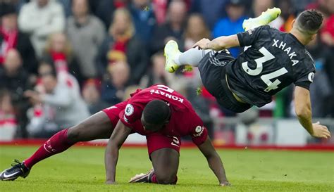 Duel Sengit Liverpool Vs Arsenal Di Anfield Berakhir Imbang Foto