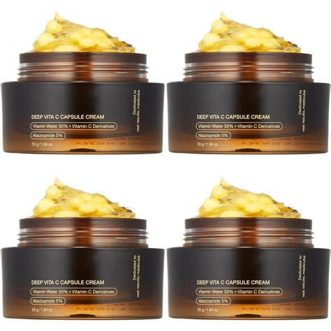 Deep Vitamin C Gold Face Moisturizer Liposome For Skin Clear Gel For Moisturization Mens Hair