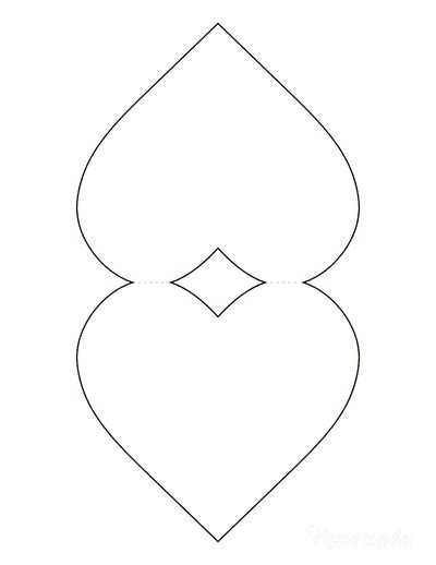 20 Free Printable Heart Templates Patterns And Stencils