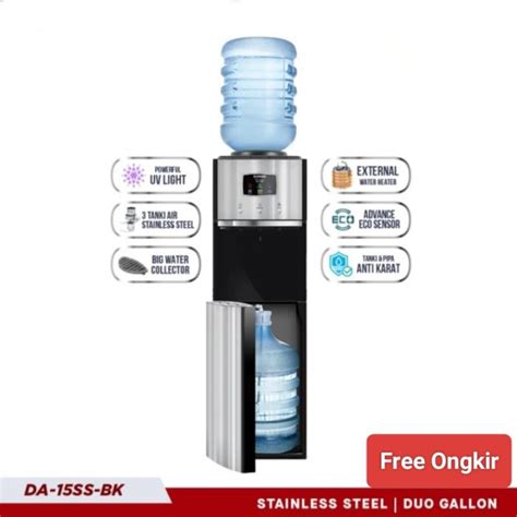 Jual Sanken Da Ss Bk Dispenser Air Duo Galon Atas Bawah Infinite