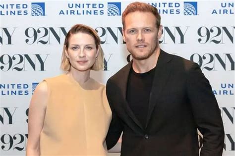 Outlander S Sam Heughan Says Caitriona Balfe Has All The Qualities He