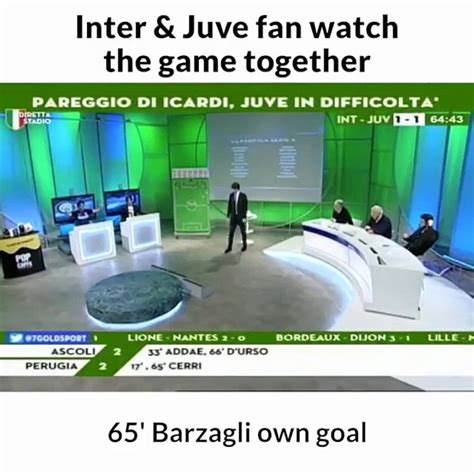 Crazy Reactions Of Fans Inter Juventus Video Dailymotion