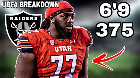 Raiders Breaking Down EVERY Raiders Undrafted Free Agent YouTube